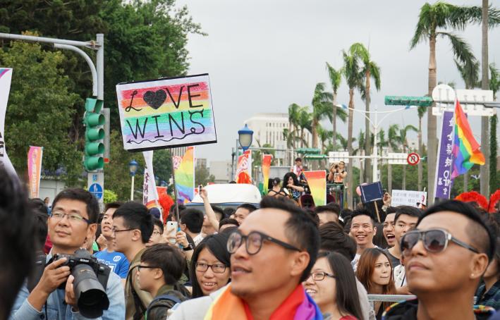 Gay Pride Event in Taipei, Taiwan