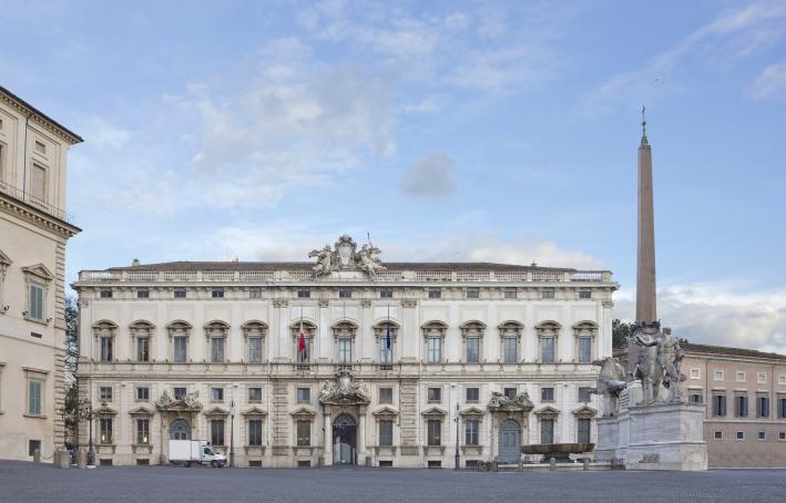 Constitutional Court of the Italian Republic in Rome, Italy
