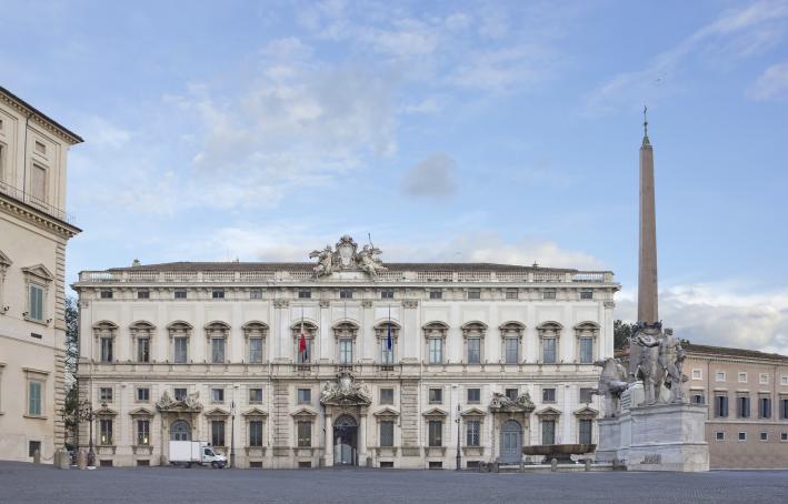 Constitutional Court of the Italian Republic in Rome, Italy