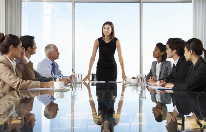 Diverse boardroom