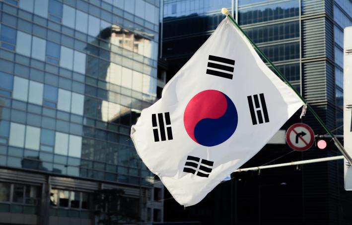 South Korean flag, Seoul