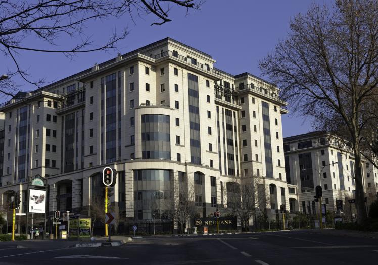 Nedbank Group Building in Sandton business district