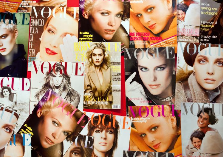 Vogue magazine covers