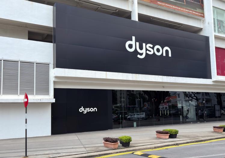 Dyson storefront located in Penang Malaysia