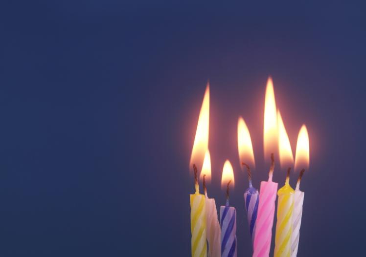 Birthday candles 
