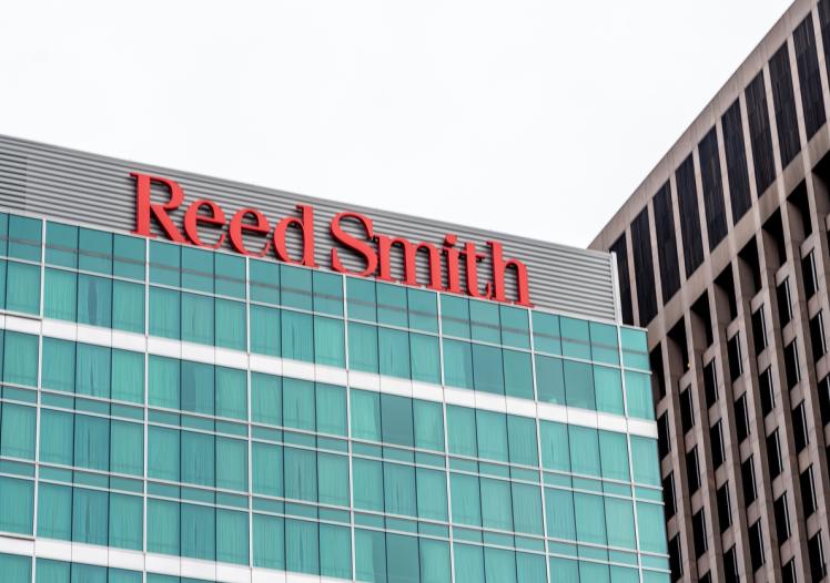 Reed Smith signage on its Pittsburgh office building