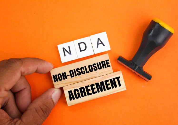 Non-disclosure agreement stamp