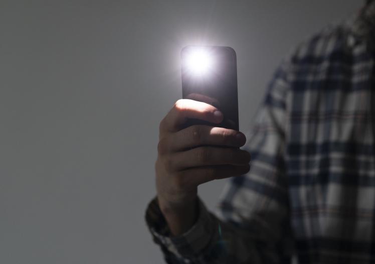 Phone flash