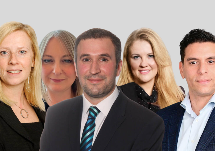 Sarah Lown, Laura D’Arcy, James Ellis, Jen Green, and Taoufik Yekhlef, Eversheds Sutherland
