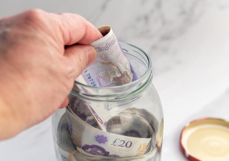 Tipping jar