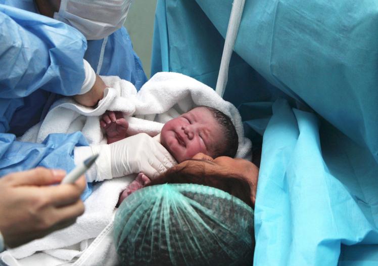 Newborn baby