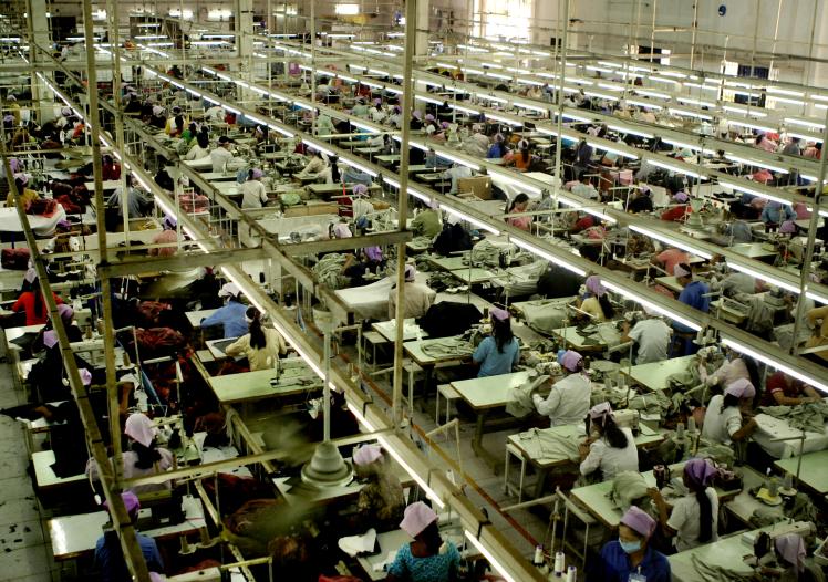 A Garment factory in SE Asia