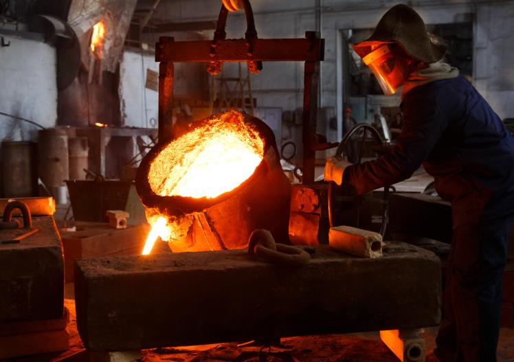 Metallurgical plant