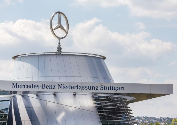 Mercedes benz factory stuttgart germany 