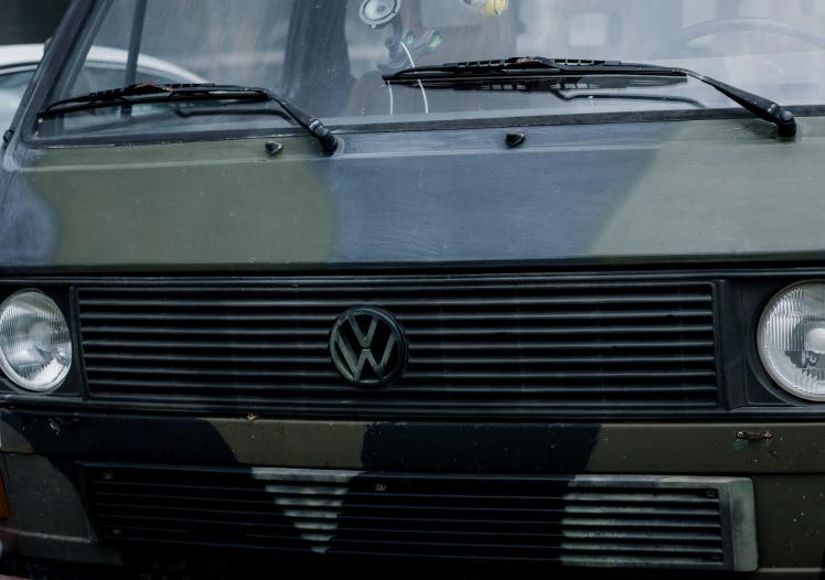Old Volkswagen van