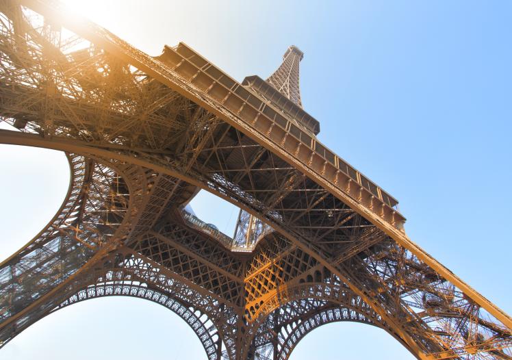 The Eiffel tower