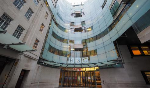BBC Broadcasting House headquarters of the British Broadcasting Corporation in Portland Place