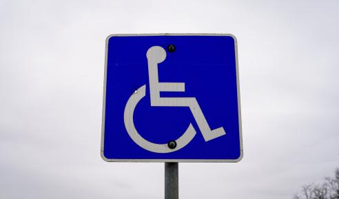 Blue Wheelchair Accessible Symbol