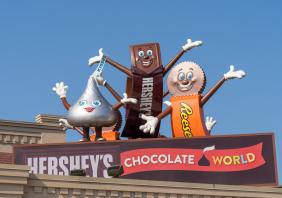 Hershey Candy Characters at Hershey Chocolate World
