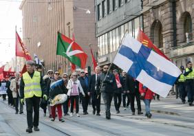  Labor Day in Helsinki, Finland