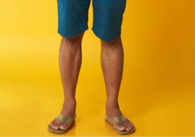 Shorts and flip flops to work
