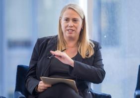 EEOC Acting Chair Andrea Lucas speaking at IEL’s Global Employment Summit 2024