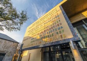 Facade of Constitutional Court of South Africa