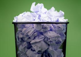 Waste paper
