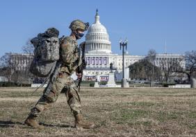 National Guard at U.S. Capitol