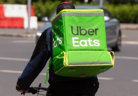 Uber Eats cyclist