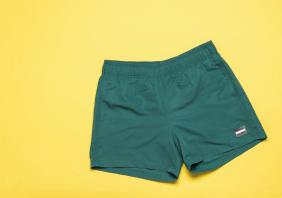 Green shorts