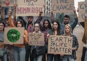 Climate protest