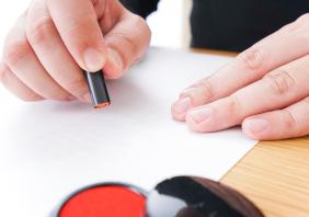 Stamping contract