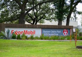 ExxonMobil Baytown Olefins plant in Baytown, near Houston, Texas