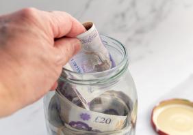 Tipping jar
