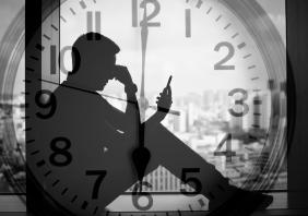 On the clock