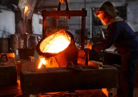 Metallurgical plant