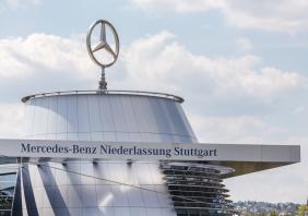 Mercedes benz factory stuttgart germany 