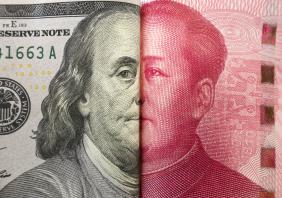 Chinese yuan and the American dollar