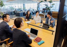 Office workers