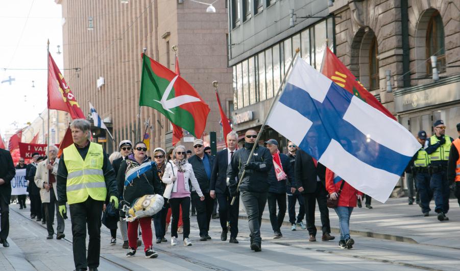  Labor Day in Helsinki, Finland