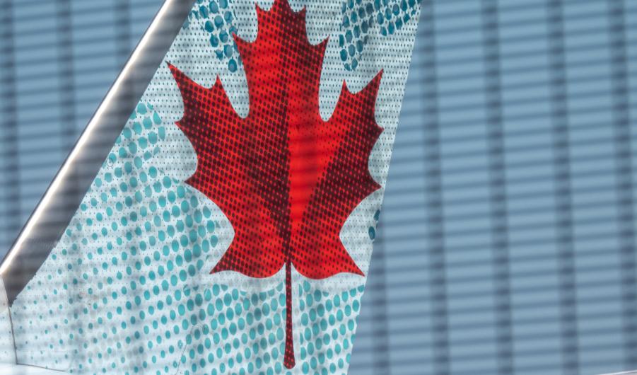 Air Canada B787 Behind Bars