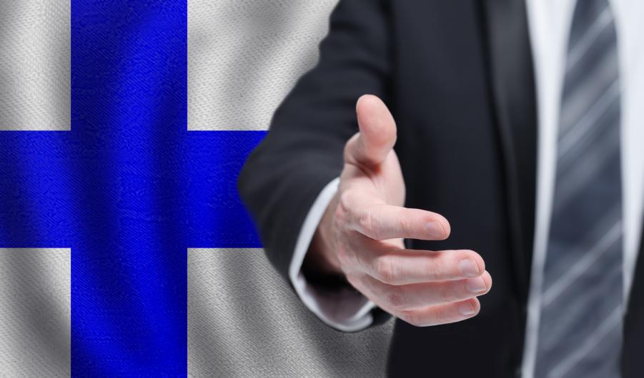 Finnish handshake