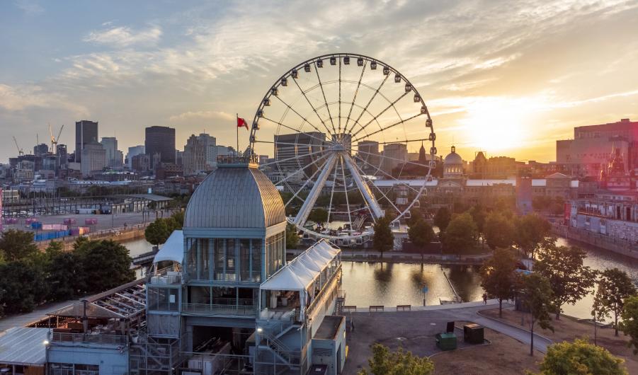 Montreal Ferris wheel, Quebec