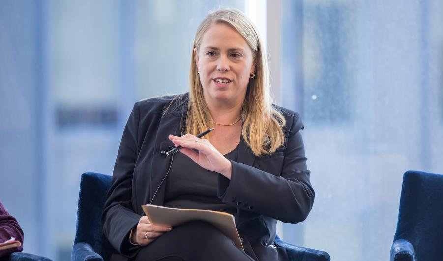 EEOC Acting Chair Andrea Lucas speaking at IEL’s Global Employment Summit 2024