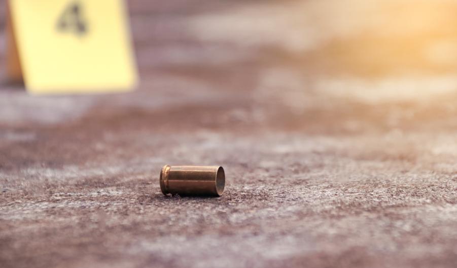 Spent bullet casing
