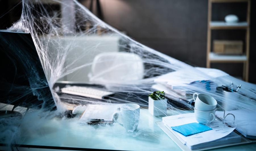 Abandoned Dark Dirty Office