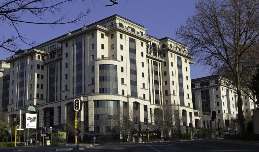 Nedbank Group Building in Sandton business district