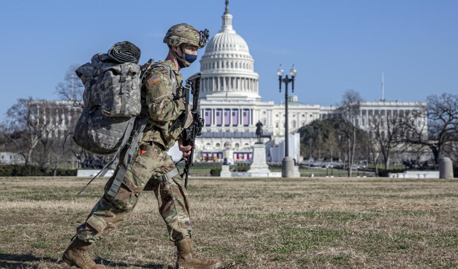 National Guard at U.S. Capitol