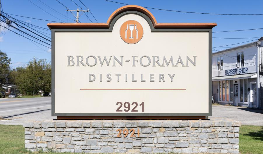Brown-Forman Distillery in Louisville, KY